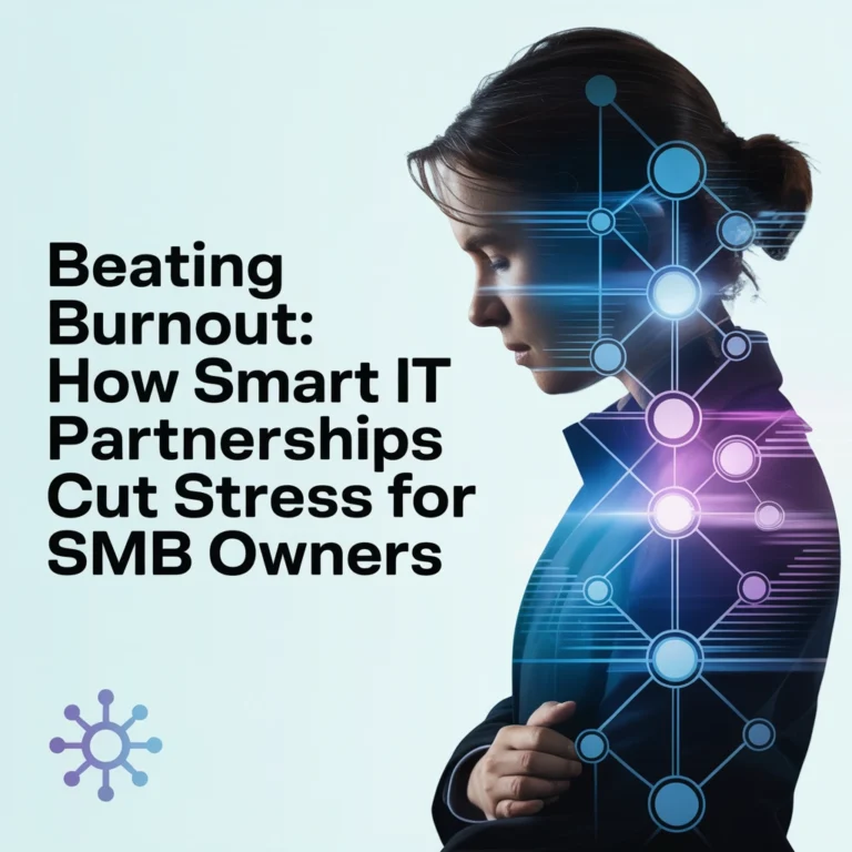 Beating Burnout: How Smart IT Partnerships Cut Stress for SMB Owners