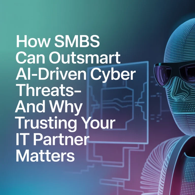 How SMBs Can Outsmart AI-Driven Cyber Threats—And Why Trusting Your IT Partner Matters